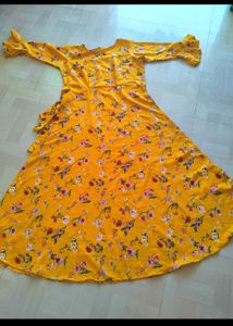 Floral Yellow Dress 💛