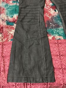 Flare Leather Pants