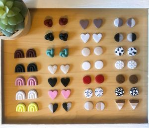 Cute Clay Studs