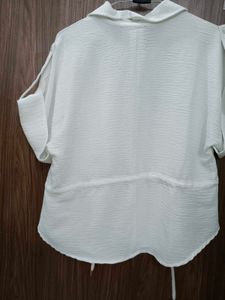 White Pocketed Shirt