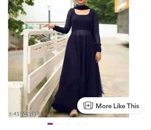 Georgette Plan Black Krti Palazzo And Dupataa