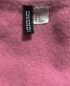 H&amp;M Pink Pluffy Cardigan