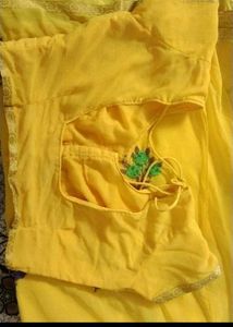 Yellow Saree