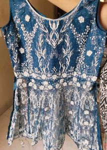 Elegant Blue Lehenga Choli