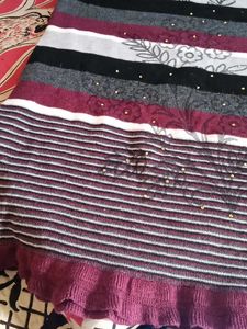 Woolen Plazzo Suit