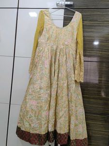 Floral Anarkali Dress