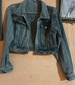 Denim Jacket it Fit to S And M