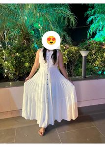 Elegant White Maxi Dress