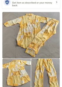 Yellow Kurta Set combo