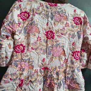 Floral Print Top