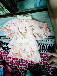 Baby Clothes, Skirt And Top