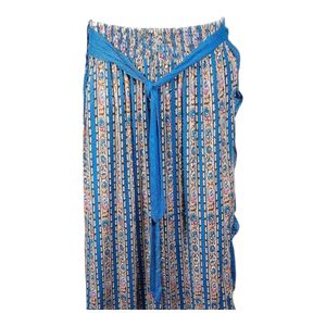 Blue Printed Skirt