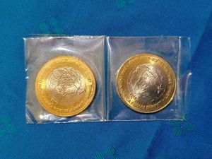 3rd India-Africa Forum Summit Coin 2 Ps 10rs UNC