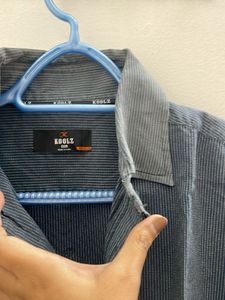 Men&#39;s Casual Blue Shirt