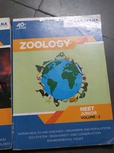 11 Th ZOOLOGY NEET 1&amp;2 Volumes