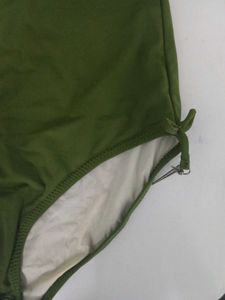Esha Swimming Wear Olive Colour