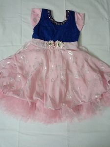 Cute pink Party Wear 2y+