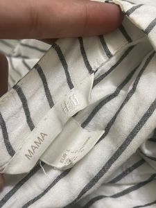H&amp;M Striped Line Soft Tunic Top