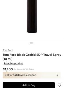 Tom Ford Black Orchid 10ml Sample