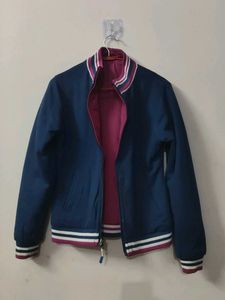 Burgundy Casual Jacket