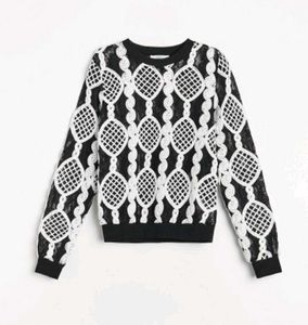 Reserved Lace Trim Top