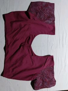 Grape Wine Colour Blouse