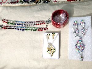 2 Necklace Set + Bangles + Anklets