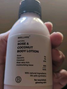 Brillare Rose &amp; Coconut Body Lotion