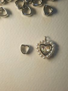 Hollow Heart Charm