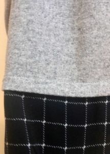 Grey Long Sleeve Top