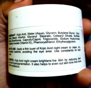2% Kojic Acid Night Cream
