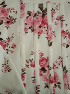 Floral Print Corset Top
