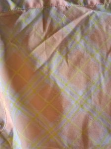 Checked Button-Down Shirt