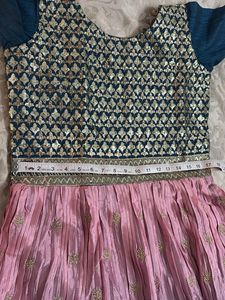 Ombre Anarkali Dress