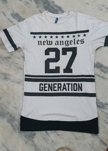 H&M White T Shirt XS Size