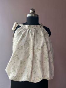 Halter Floral Top