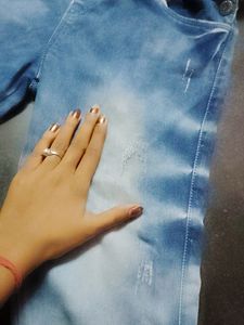 Denim Short Dangri
