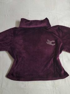 Vintage Velvet Turtleneck