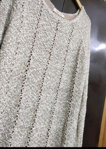 Cream Color Winter Top For Girl Or Woman 42 Bust