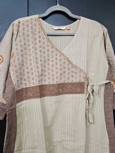 Elegant Beige Kurta