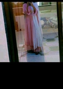Long Pink Gown 💞✨