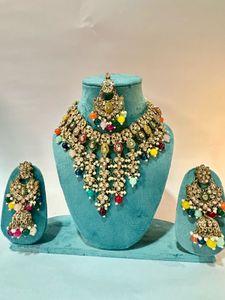 Multi Color Jewellery Set