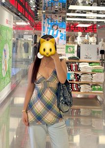 SALEEEEEE !!!! Plaid Spaghetti Strap Top ✨