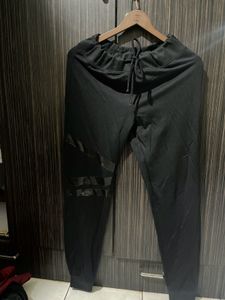 Black Joggers with Unique Design