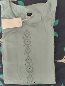 Elegant Embroidered Kurta