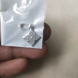 Silver Flower Pendant