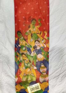kalankaari chiffon saree