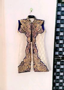 3 Pic Wedding Gown With Cott
