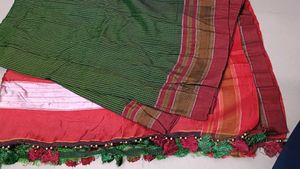 Traditional Pure Reshim Silk Blend Ikat Saree