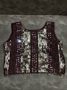 Sequin Embellished Blouse